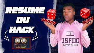 Votre Hack de UNDER and OVER en résumé || #1xbet #betwinner