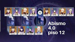 guenshin impact abismo 4 0