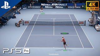 (PS5 Pro) TopSpin 2K25 | Sinner vs. Fritz [ATP Finals 2024 - FINAL] - PS5 Pro [4K 60FPS] Gameplay