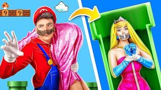 Princess Peach is Missing! How to Become Super Mario Bros in Real Life!