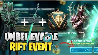 KOTL Rift Event Is Worth! | I Got KOTL, 2 Epic Weapon | Spending 30 Rift Keys | SF4 Arena Gameplay