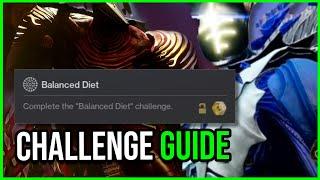 EASY Balanced Diet Raid Challenge Guide Destiny 2