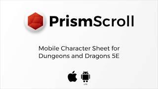 PrismScroll Promotional Video - Character Creation