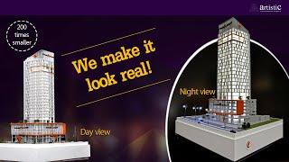 High-rise Building Model | Scale Model Makers in GCC