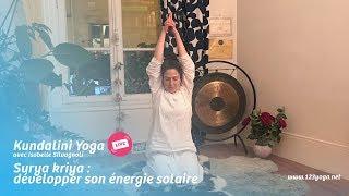 21 • Kundalini yoga live ︎ Surya kriya : développer son énergie solaire