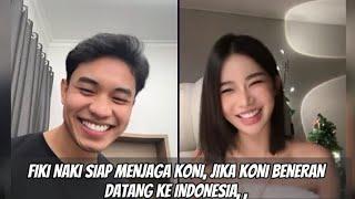 FIKI NAKI SIAP MENJAGA KONI, JIKA KONI BENERAN DATANG KE INDONESIA