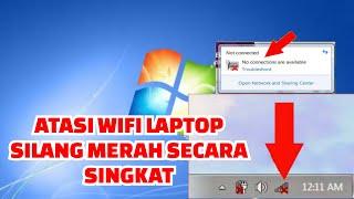 Sinyal Wifi Laptop Hilang Ada Tanda Silang Merah | Ini Solusi Singkatnya