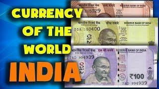 Currency of the world - India. Indian rupee. Exchange rates India. Indian banknotes, Indian coins