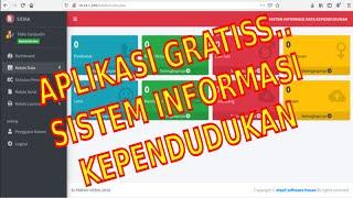 GRATIS SOURCE KODE APLIKASI DATA PENDUDUK