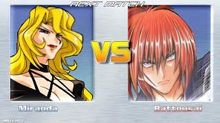 Mugen 1.1 Beta - Miranda V.S. Hitokiri Battousai