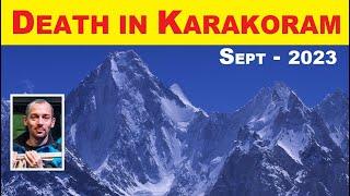 Dmitry Golovchenko falls to death in Karakoram, Pakistan, while climbing Gasherbrum IV