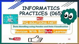 CBSE Class 12 INFORMATICS PRACTICES (065) PYQ 1– Data Handling using Pandas & Data Visualization