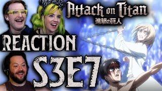 Historia FTW!! // Attack on Titan S3x7 Reaction!!