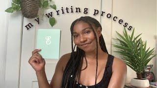 HOW I WRITE POETRY | inspiration, creative process, writer's block, editing, and more!