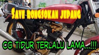 Honda CG 110 restorasi murah bangun kembali..!!