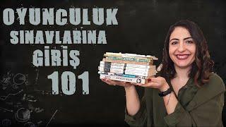 Oyunculuk Bölümü Sınavlarına Hazırlık 101- Tiyatro Bölümünü Nasıl Kazandım? 1. bölüm