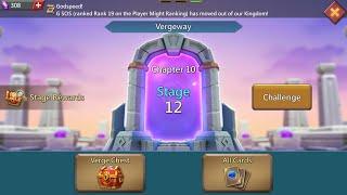 Lords mobile Vergeway chapter 10 stage 12