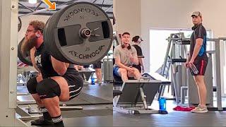 Professional Powerlifter Trolling Gym Goers