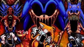 SONIC.EXE ONE MORE TIME REPIXELED - 100% ALL DEATH SCENES, ALL SECRETS & ALL ENDINGS