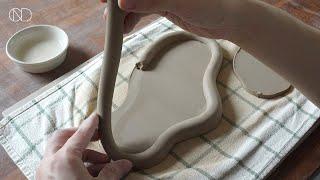 도자기 트레이 만들기 : Making a ceramic tray [ONDO STUDIO]