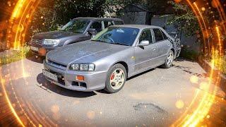 Nissan Skyline r34 Что то пошло не по плану при замене амортизаторов !!!!!