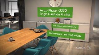 Meet the Xerox Phaser 3330 Printer