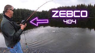 Dad rocks CHEAP Zebco 404 reel!