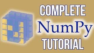 Complete Python NumPy Tutorial (Creating Arrays, Indexing, Math, Statistics, Reshaping)