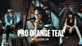 Premium Color Grading in Lightroom Mobile | PRO ORANGE TEAL Professional Lightroom Preset | Download