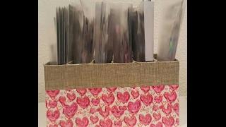 DIY Sticker Storage for FREE / EASY organization