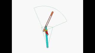 Swinging Guide Rod Mechanism With Increased Swing Angle