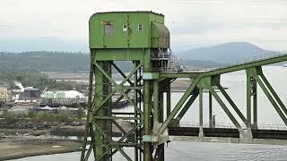 Second Narrows Rail Bridge - Lifting