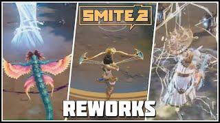 Smite 2 reworks - new Neith, Kukulkan and Zeus gameplay