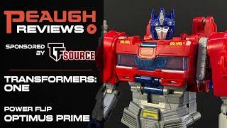 Video Review: Transformers One - Power Flip OPTIMUS PRIME