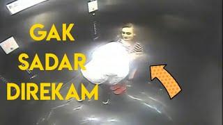 CCTV REKAM ! MEREKA BERDUAAN DI LIFT