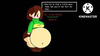 chara the fat human stomach growl