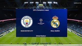 PES 2021 - Manchester City vs Real Madrid - UEFA Champions League UCL - Gameplay PC