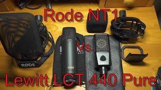 Rode NT1 Vs. Lewitt LCT 440 Pure