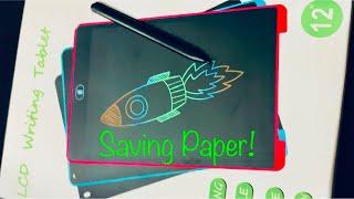 How to use a LCD Writing Tablet 12”
