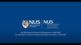 The NUS CEMS Double Degree