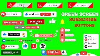 30 Best Green Screen Subscribe Button for Your YouTube Videos