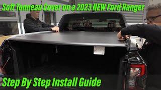 Install an Eagle Soft Tonneau Cover on Your 2023 Ford Ranger Wildtrak - Step-by-Step Tutorial!