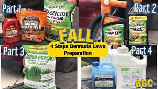 Fall lawn preparation for Bermuda lawn, Fall Lawn care tips for all