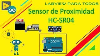 Proximity Sensor (HC-SR04) with LabVIEW and Arduino