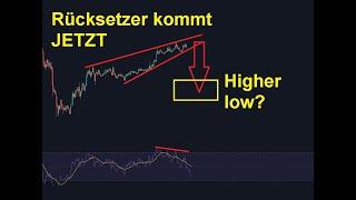 Bitcoin & Ethereum. ACHTUNG RÜCKSETZER kommt! Bereite dich auf DIESES Szemario vor^^