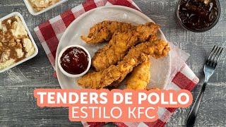 Tenders de Pollo Estilo KFC | Recetas kiwilimón