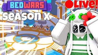 Roblox Bedwars SEASON X UPDATE LIVE! | Roblox Bedwars (But with memes) LIVE