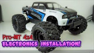 Pro-Line Pro-MT 4x4 Upgrades & 1/8th Scale Electronics Installation