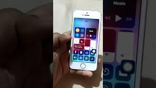 Enable Dark mode on iphone 5s in 2 minutes with shortcut button in control center || ios 12.5.5