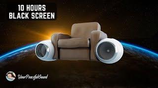 Relaxing AIRPLANE WHITE NOISE SOUNDS for Sleeping, Calm, Study | 10 Hours Black Screen